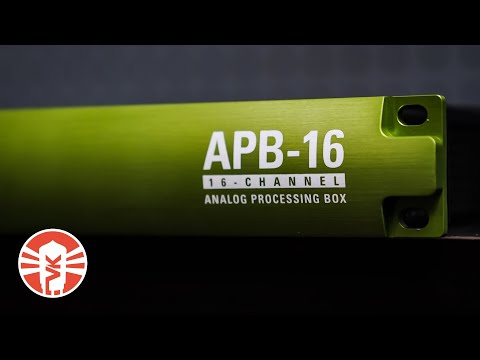McDSP APB-16 16-Channel Analog Processing Box with Thunderbolt 3 Connectivity (Demo Deal)