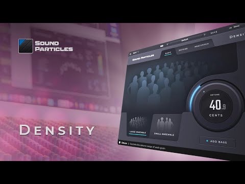 Sound Particles SP Density Audio Effect Plug-In - Electronic Delivery