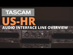 TASCAM US-HR Audio Interface Line Overview Video