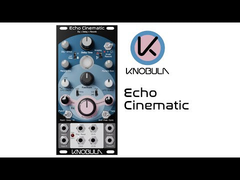 Knobula Echo Cinematic EQ, Delay and Reverb Module