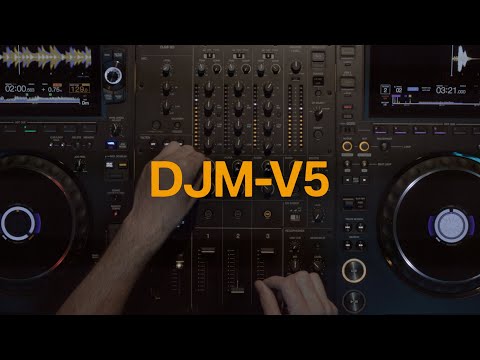 AlphaTheta DJM-V5 3-Channel Digital DJ Mixer
