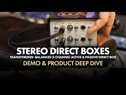 Warm Audio Stereo Passive Direct Box