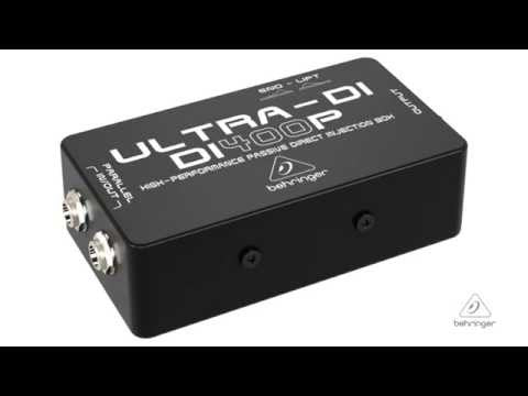 Behringer Ultra-DI DI400P Passive DI Box