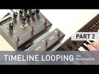 Strymon TimeLine Looping with MultiSwitch - Part 2 - Reverse/Keyboard Examples