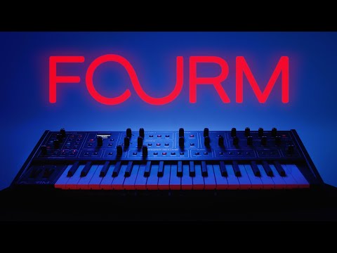 Sequential Fourm Compact 37-Key Keyboard Analog Synthesizer (Demo Deal)
