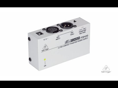 Behringer PS400 Ultra-Compact Phantom Power Supply