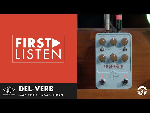 Universal Audio UAFX Del-Verb Ambience Companion Pedal