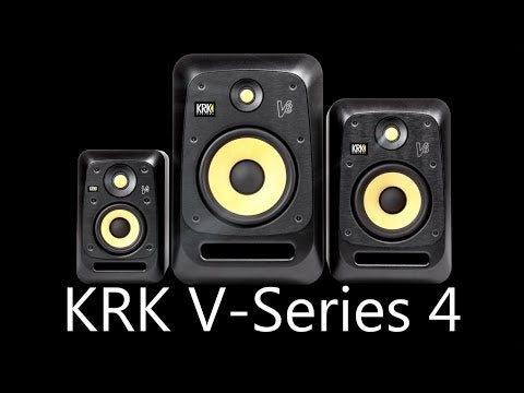 KRK V6-S4 6.5" 2-Way Powered Studio Monitor - Single Video 1