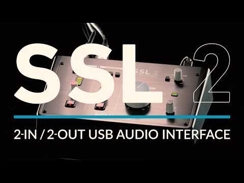 SSL 2 USB Audio Interface