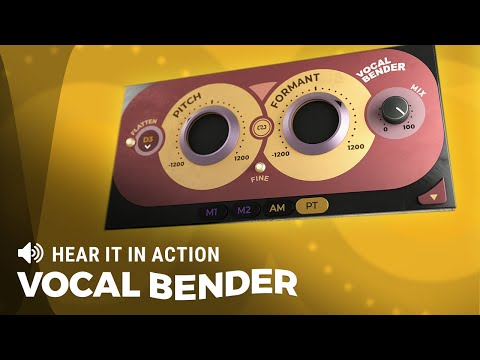 Waves Vocal Bender Vocal Manipulation Plug-in - Electronic Delivery