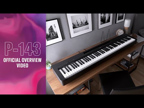Yamaha P143 88-Key Digital Piano - Black