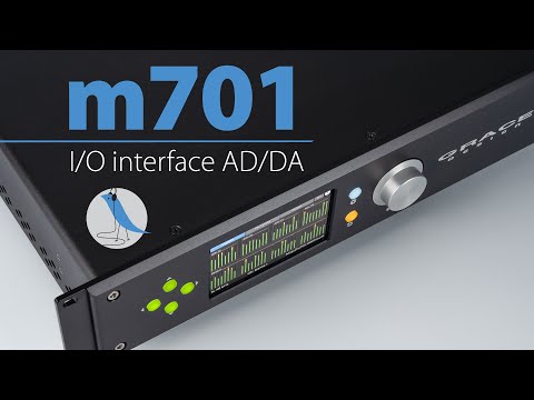 Grace Design m701 16x16 Dante Audio Interface and AD/DA Converter