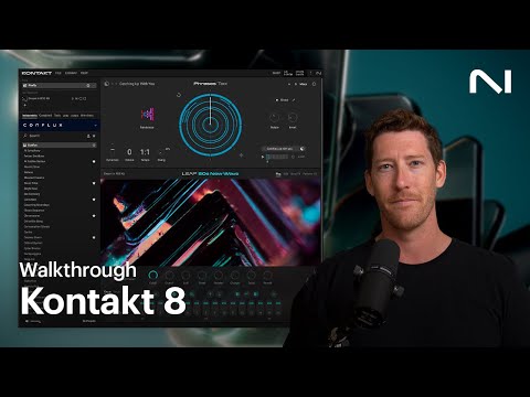 Native Instruments Kontakt 8 Software Sampler and Virtual Synthesizer - Electronic Delivery