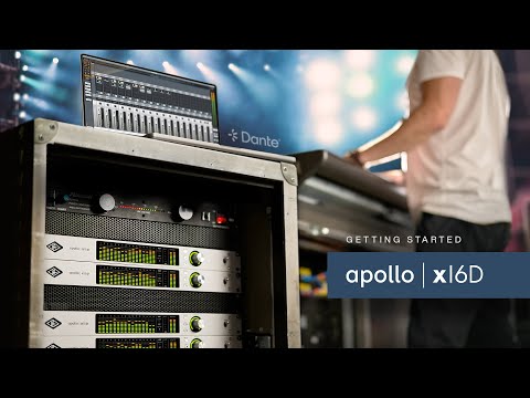 Universal Audio Apollo x16D Thunderbolt Audio Interface with Dante - UAD Complete Edition