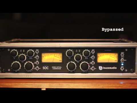 Buzz Audio SOC-20 Stereo Optical Compressor - Silver
