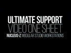 The Nucleus-Z Modular Workstation Series from Ultimate Support
