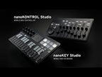 Korg nanoKONTROL Studio Bluetooth/USB/MIDI Control Surface