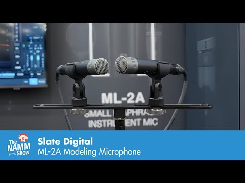 Slate Digital VMS ML-2A Small Diaphragm Condenser Modeling Microphone - Stereo Pair
