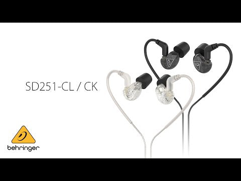 Behringer SD251-CK Studio Monitoring Earphones