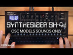 Roland SH-4d Desktop Synthesizer OSC Models Sounds Only