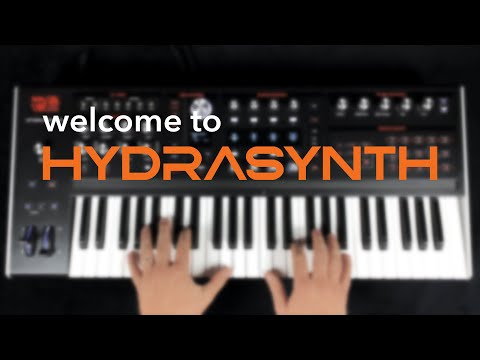 ASM Hydrasynth 49-Key Polyphonic Wave Morphing Synthesizer - Silver (Demo Deal)