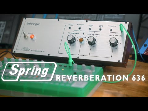 Behringer SPRING REVERBERATION 646 Spring Reverb Module