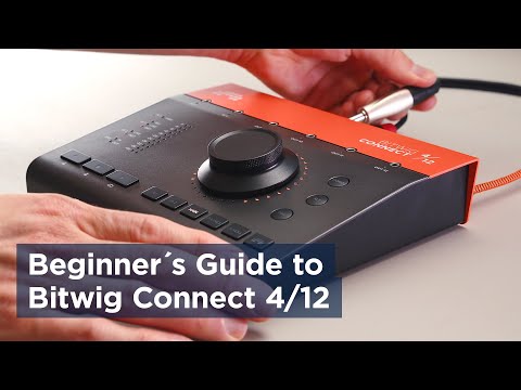Bitwig Connect 4/12 USB Audio Interface