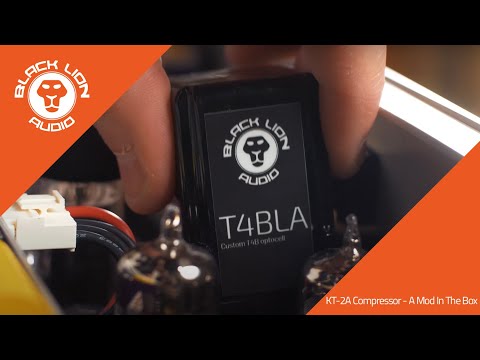 Black Lion Audio // T4BLA Optocell vs Stock Klark Teknik Optocell in a KT-2A Compressor