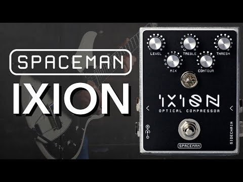 Spaceman Ixion Optical Compressor Pedal - Silver