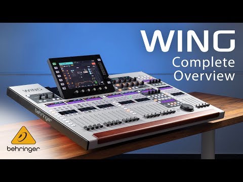 Behringer WING 48-Channel 28-Bus Digital Mixing Console