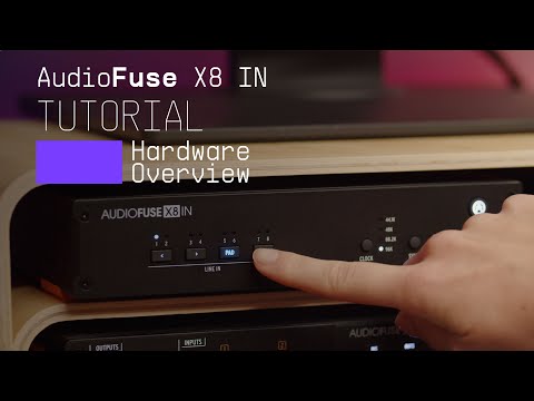 Arturia AudioFuse X8 IN 8-Channel Analog-to-ADAT Expander (Demo Deal)