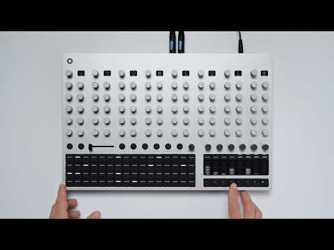 Polyend Drums Analog/Digital Drum Machine - Silver
