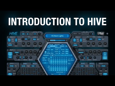 Introduction to Hive - 1 Control Bar & Presets