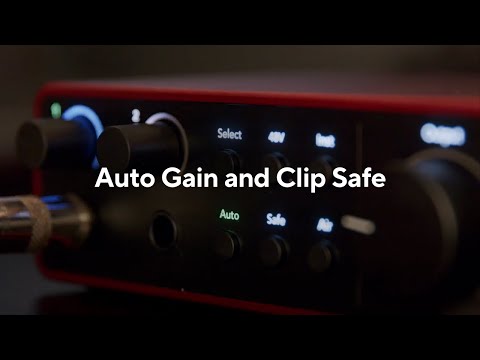 Focusrite Scarlett 2i2 USB Audio Interface (4th Gen) Video 3