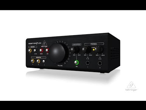 Behringer MONITOR2USB Speaker and Headphone Monitoring Controller