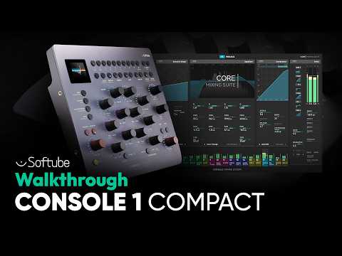 Softube Console 1 Compact DAW Control Surface