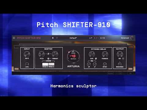 Arturia Pitch SHIFTER-910 Virtual Harmonics Sculptor - Electronic Delivery