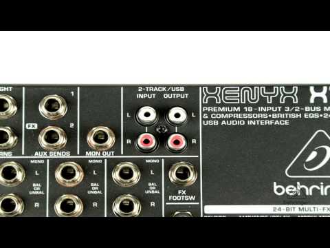 Behringer XENYX X1832USB 18-Input Mixer