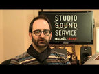 Installing Genelec 1236 SAM main studio monitor system in a room