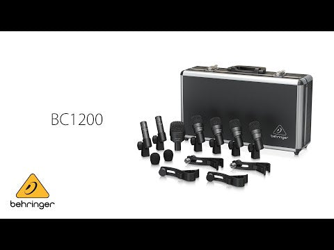 Behringer BC1200 Professional 7-Piece Drum Microphone Set