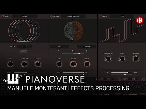 IK Multimedia Pianoverse Royal Upright Y5 Virtual Piano Instrument - Electronic Delivery Video 3
