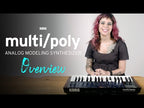 KORG multi/poly 37-Key Virtual Analog Modeling Synthesizer (Demo Deal)