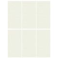 Primacoustic Broadway Signature Suite 24x48x2" Acoustic Panel with Square Edge - Anchorage, White, 6-Pack