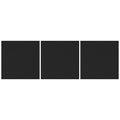 Primacoustic Broadway Signature Suite 48x48x2" Acoustic Panel with Square Edge - Anchorage, Onyx, 3-Pack