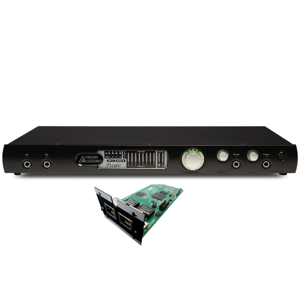 Prism Sound Titan USB 2.0 Audio Interface with MDIO Dante Module