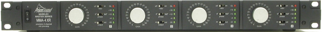 Prism Sound Maselec MMA-4XR Four Channel Mic Pre