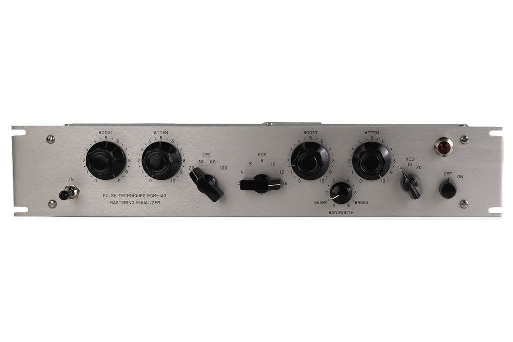 Pultec EQM-1A3 Program Tube Equalizer - Mastering Version #2770 (Used)