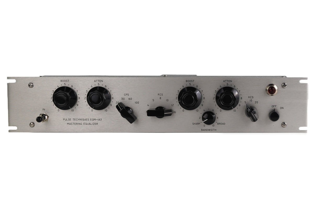 Pultec EQM-1A3 Program Tube Equalizer - Mastering Version #2770 (Used)
