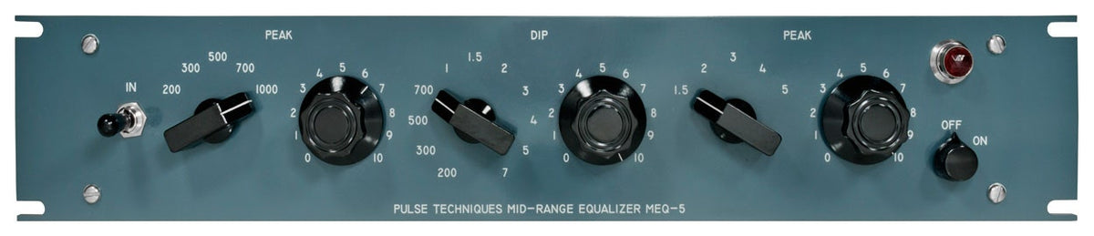 Pultec MEQ-5-SS Midrange Equalizer - Solid State Version