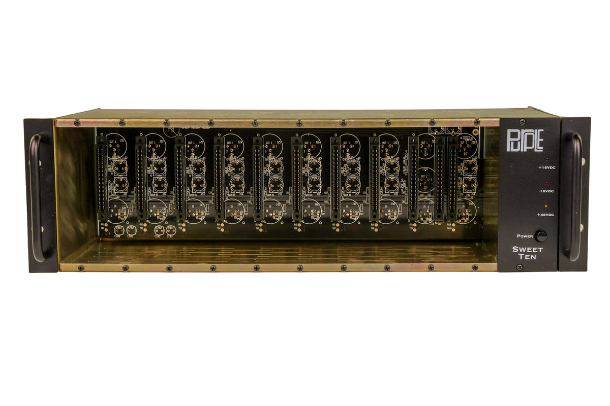 Purple Audio Sweet Ten-Slot 500 Series Rack #0000338 (Used)